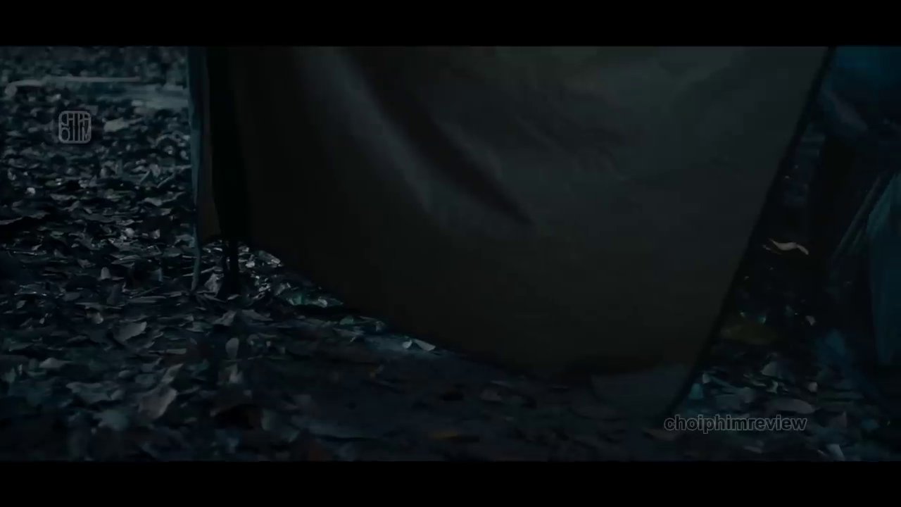 Nhóm bạn đứng trước tấm biển cảnh báo, tranh cãi về việc nên tiếp tục hay quay đầu.